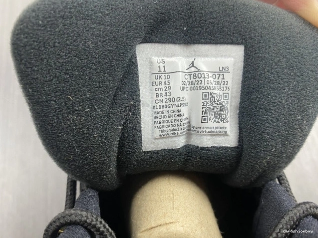 Air Black Jordan Taxi 12 CT8013-071 0806